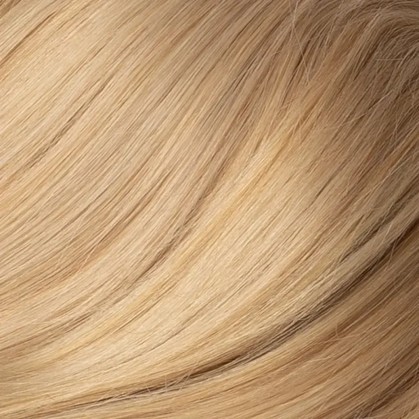 Cascata Hair Extensions - Custard Blonde - Close up shot