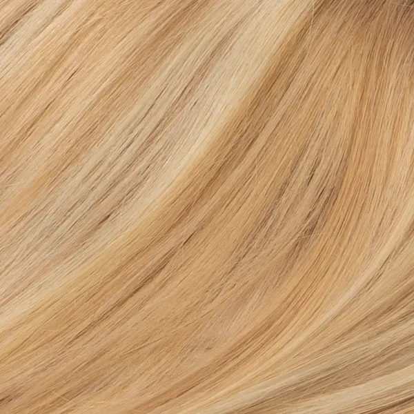 Cascata Hair Extensions - Ice Blonde - Close up shot