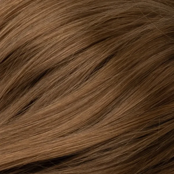 Cascata Hair Extensions - Toffee Brunette - Close up shot