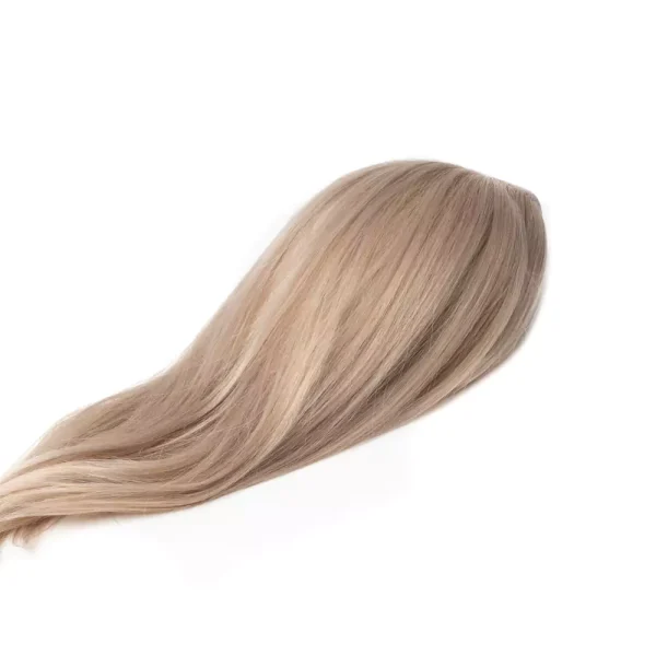 Cascata Hair Extensions - Blonde Full Set - Image of blonde hair extensions against a white background