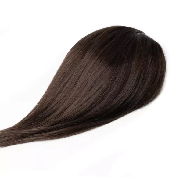 Cascata Hair Extensions - Cappuccino Full Set - Image of brunette hair extensions against a white background