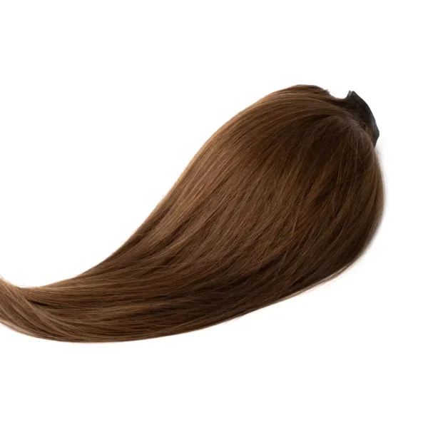 Cascata Hair Extensions - Warm Espresso Full Set - Image of hair extensions against a white background